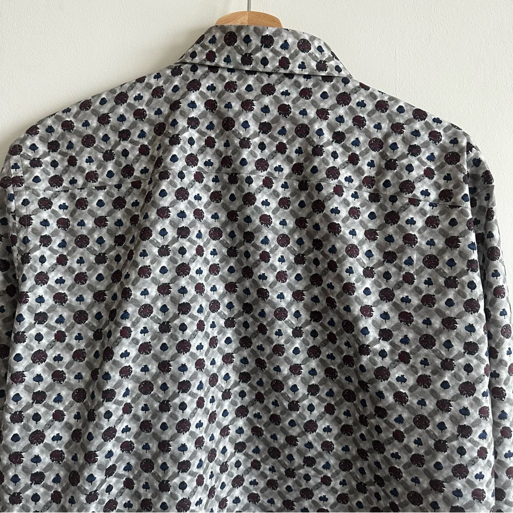 Bugatchi Abstract Print Button-Up Shirt - image 8